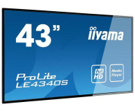 iiyama 43'' LE4340S-B3 Czarny - 1374339 - zdjęcie 2